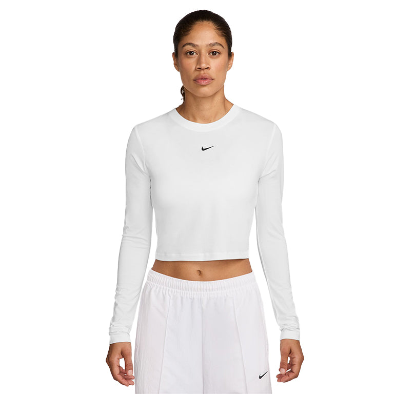 Nike Sportswear Chill Knit Slim LS Crop