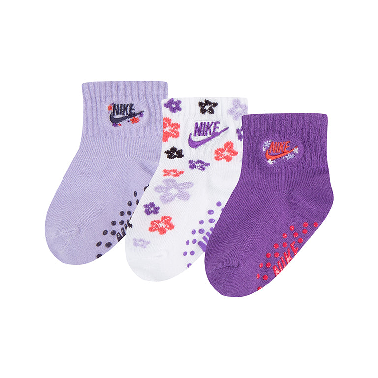 Nike Infant / Toddler 3 Pack Gripper Socks