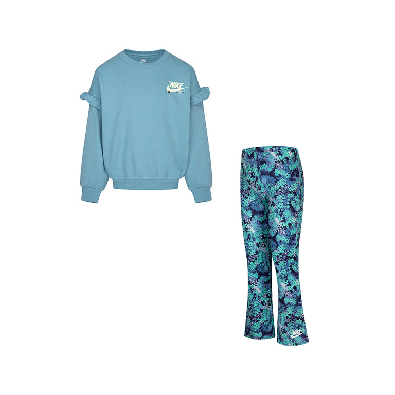 Nike Younger Kids Fresh Cur Dolman Ruffle Set