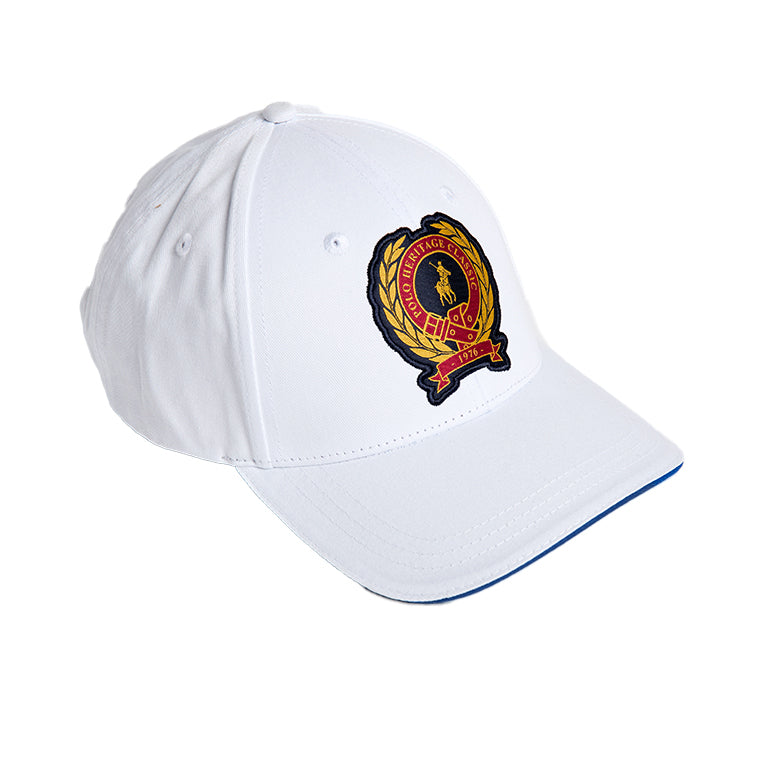 Polo 6 Panel Crest Equestrian Peak Cap