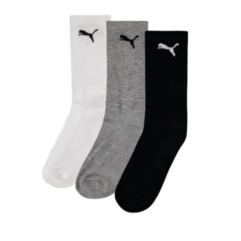 Puma 3 Pack Cat Logo Tennis Socks