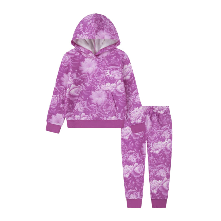 Jordan Toddlers WK Brooklyn Essential All Over Print Floral Hoodie Set