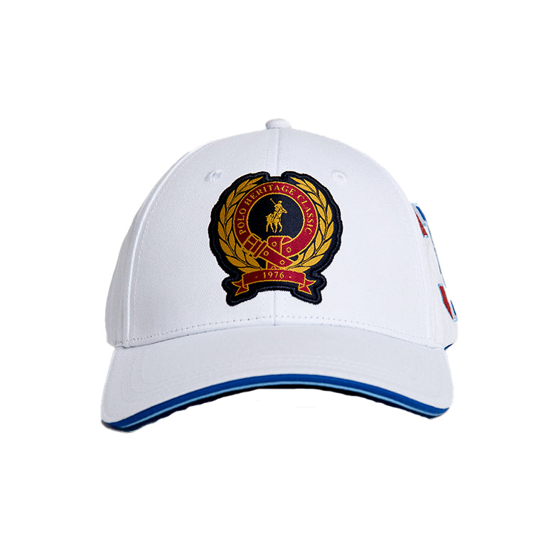 Polo 6 Panel Crest Equestrian Peak Cap