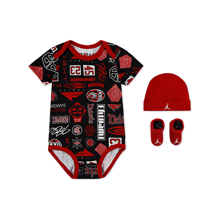 Jordan MJ Essential All Over Print 3 Piece Set Infant