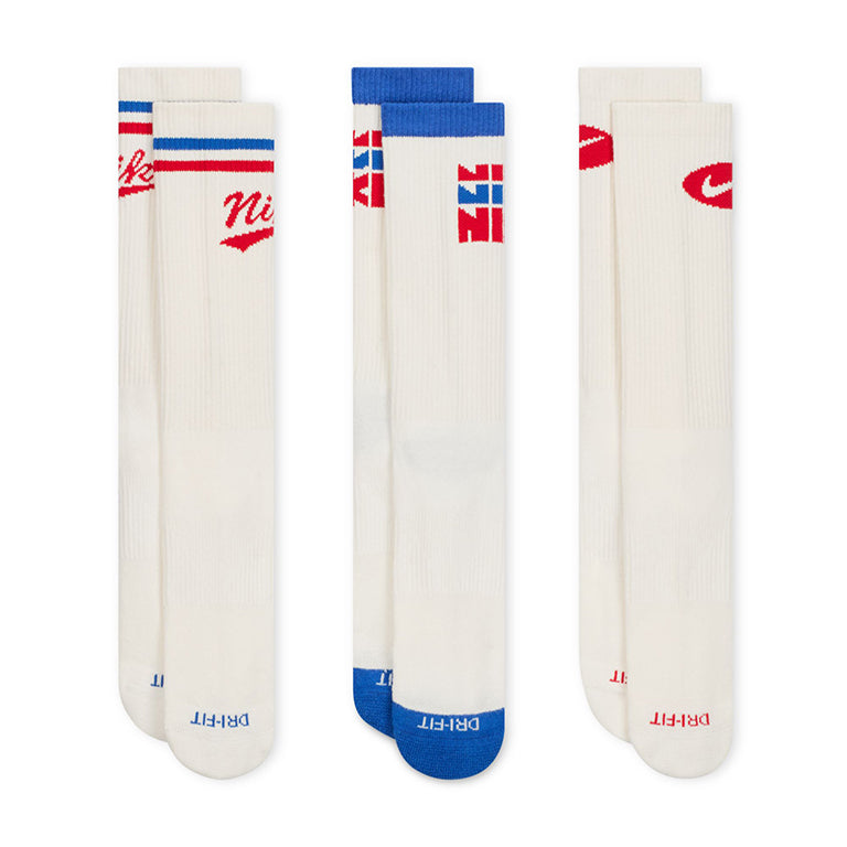 Nike Everyday Plus Crew 3 Pack Socks