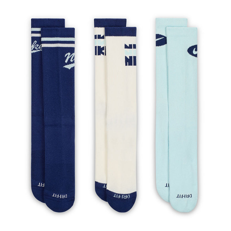 Nike Everyday Plus Crew 3 Pack Socks
