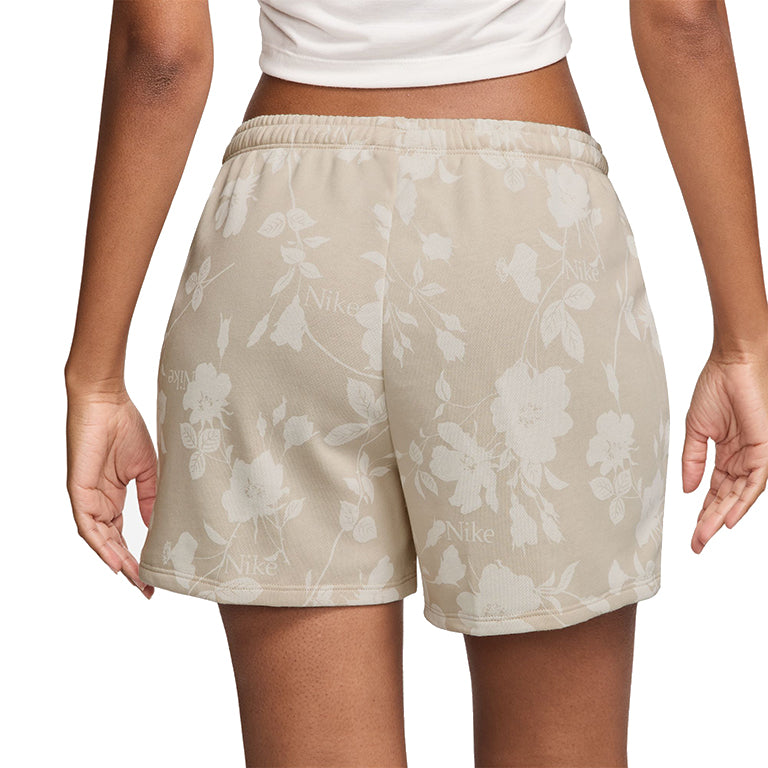 Nike Sportswear Chill Mid-Rise French Terry Printed Shorts