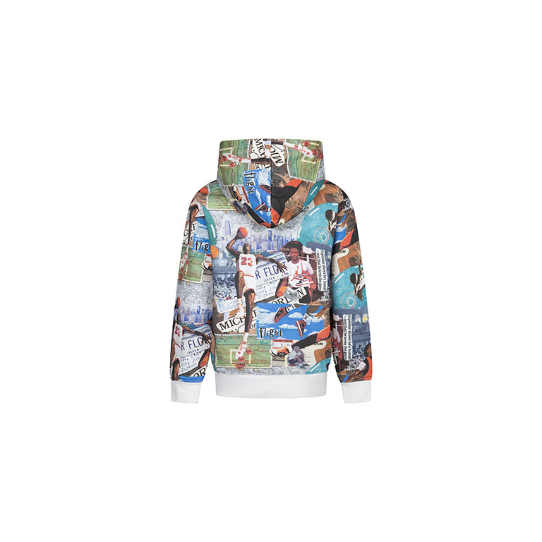 Jordan Younger Kids MJ Brooklyn All Over Print Pullover