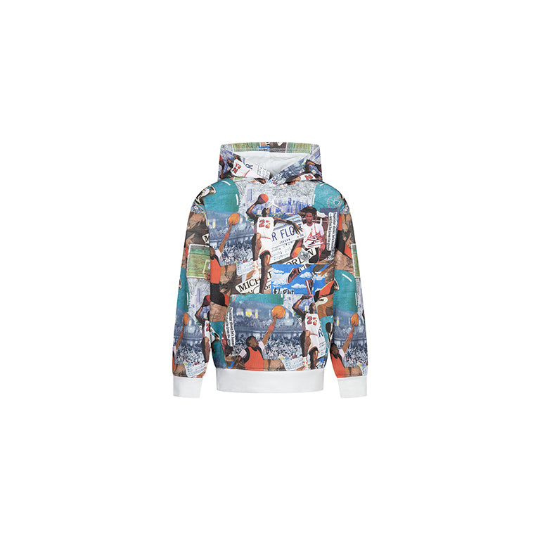 Jordan Younger Kids MJ Brooklyn All Over Print Pullover