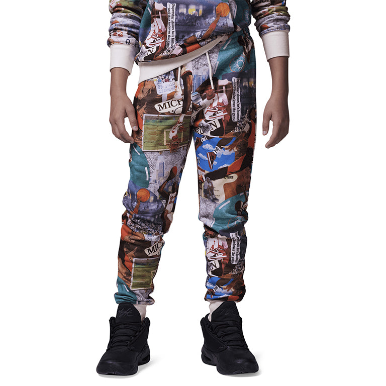 Jordan Older Kids MJ Brooklyn All Over Print Pants