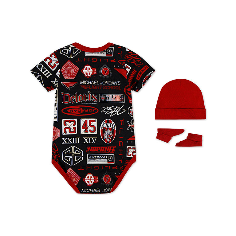 Jordan MJ Essential All Over Print 3 Piece Set Infant