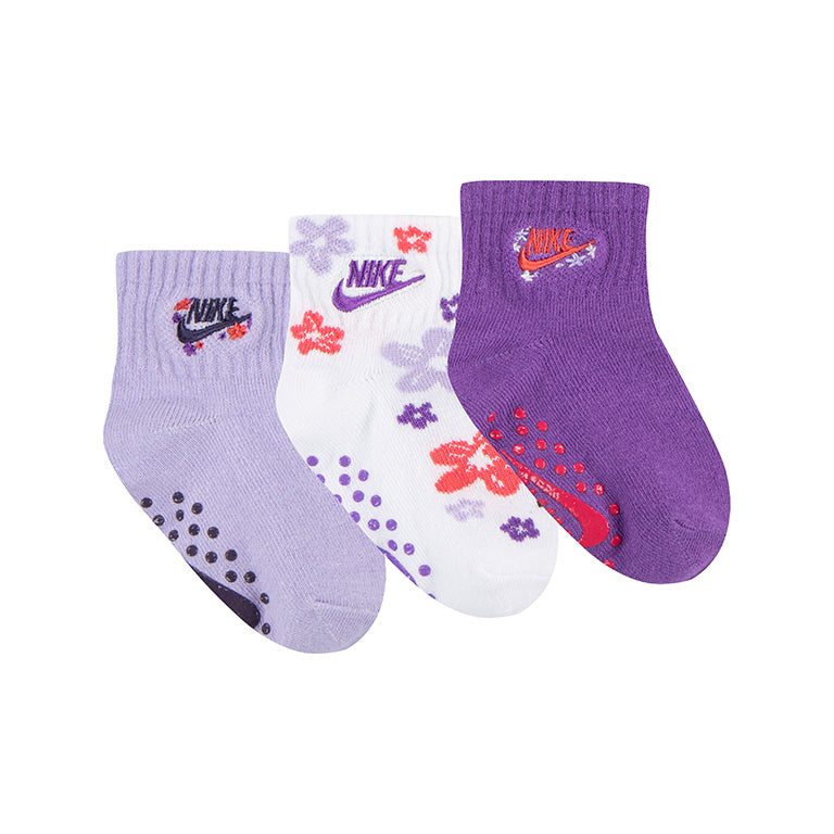 Nike Infant / Toddler 3 Pack Gripper Socks