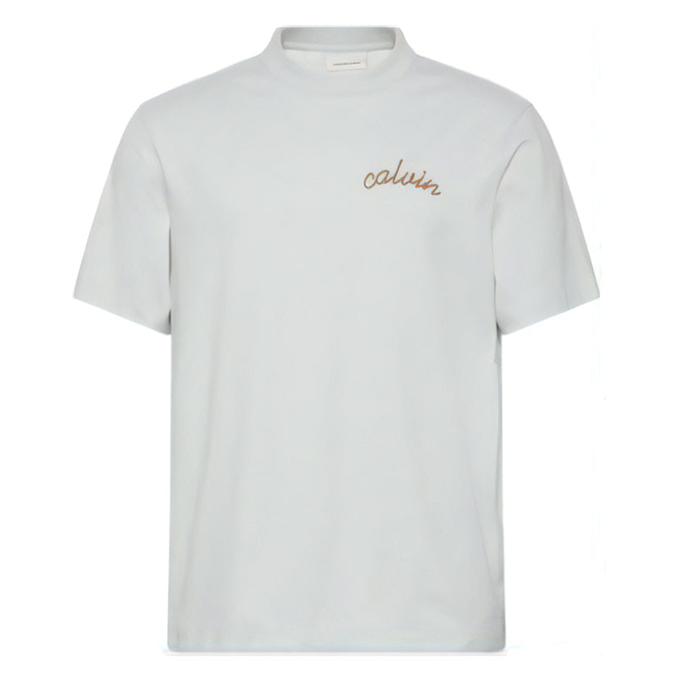 Calvin Klein Left Chest Chain Stitch T-Shirt
