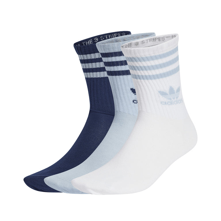 adidas Crew 3 Stripe Socks