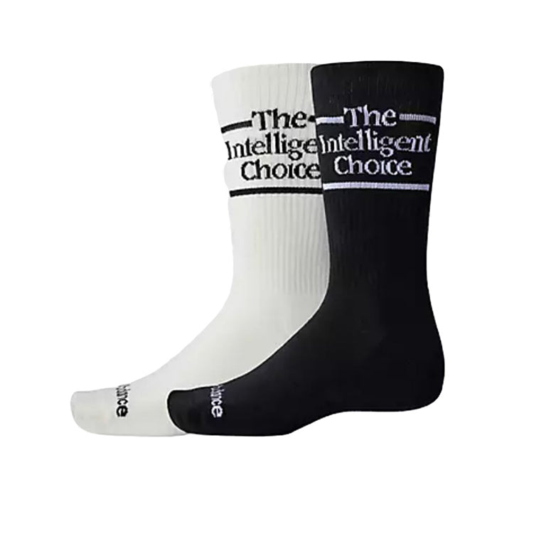 New Balance Intelligent Choice 2 Pack Crew Socks