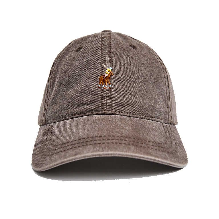 Polo 6 Panel Unstructured Peak Cap