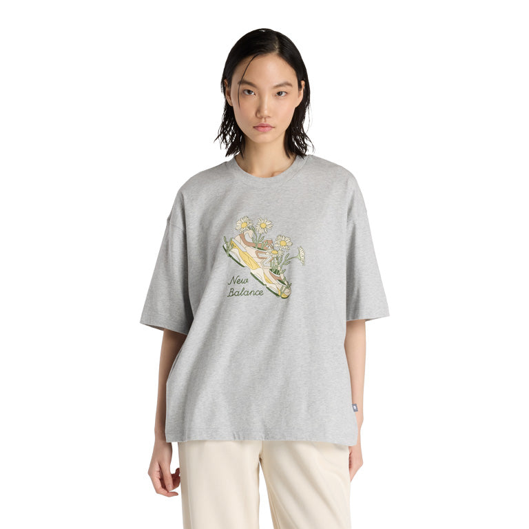 New Balance Flower Shoe T-Shirt