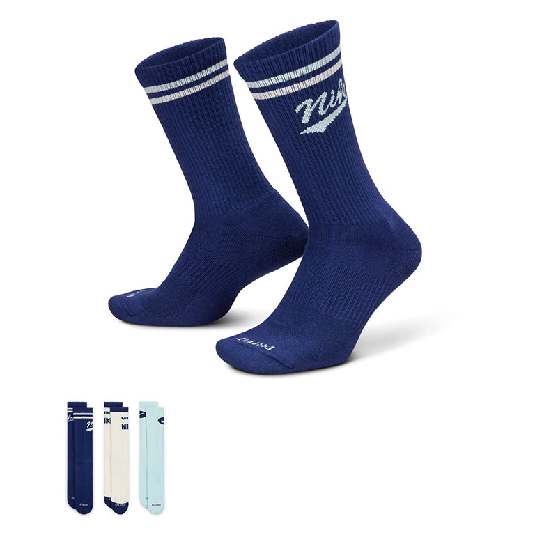 Nike Everyday Plus Crew 3 Pack Socks