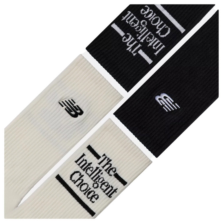 New Balance Intelligent Choice 2 Pack Crew Socks