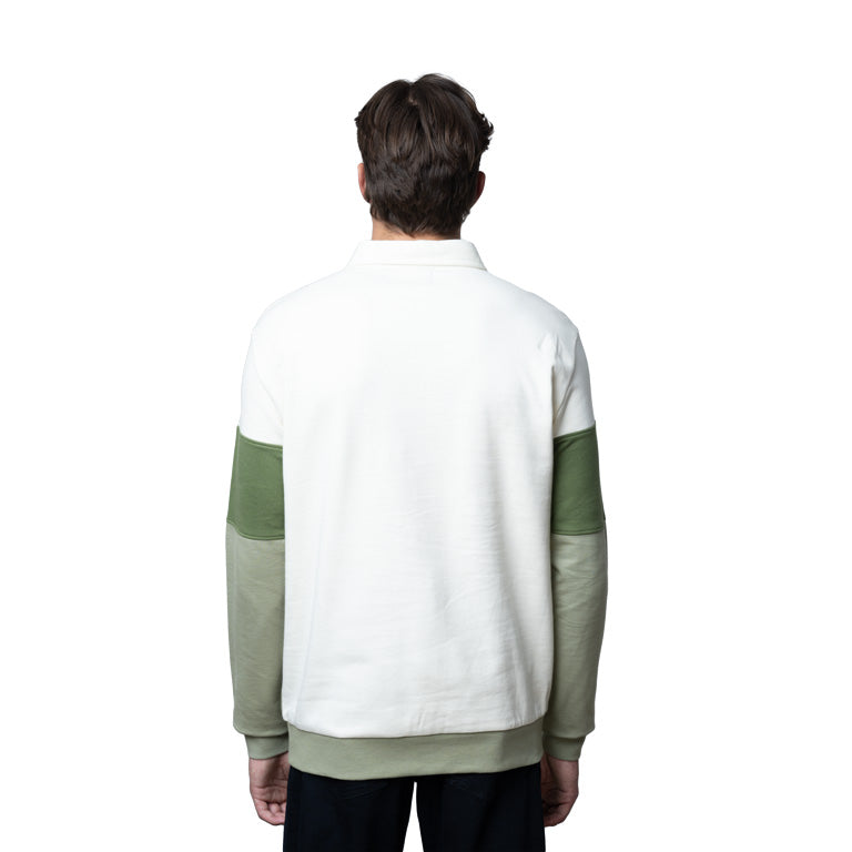 Polo Colour Block Long Sleeve Sweater