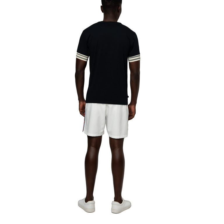 Polo Crew Neck Cuffed T-Shirt