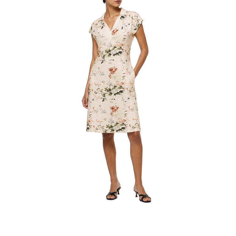 Polo Jade Drop Sleeve Pique Dress