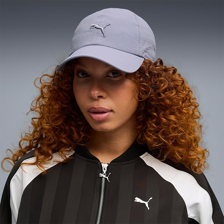 Puma Premium Essential Seersucker Baseball Cap