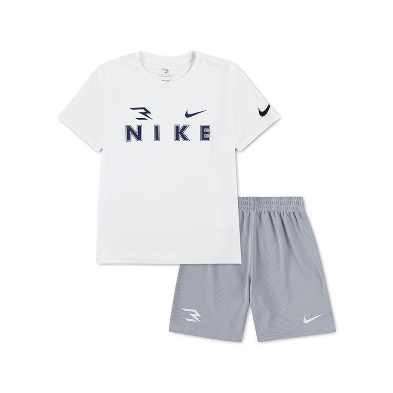 Nike 3Brand Younger Kids Workmark Short Set