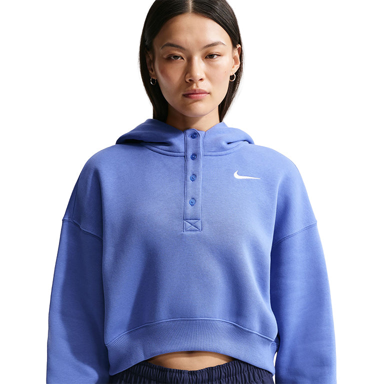 Nike Sportswear Phoenix Fleece Oversized Crop Henly Hoodie