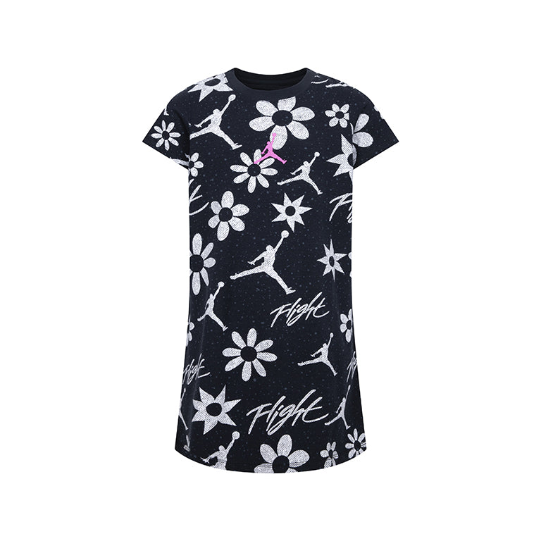 Jordan Older Kids Floral Flight All Over Print Dress