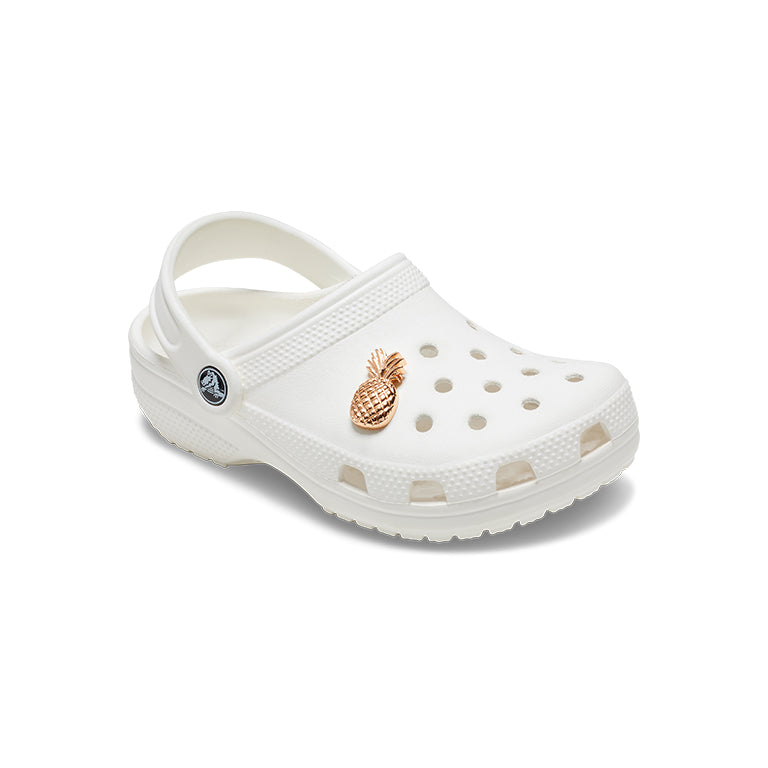 Crocs Jibbitz Gold Pineapple