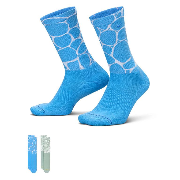Nike Everyday Elevated Crew 2 Pack Socks
