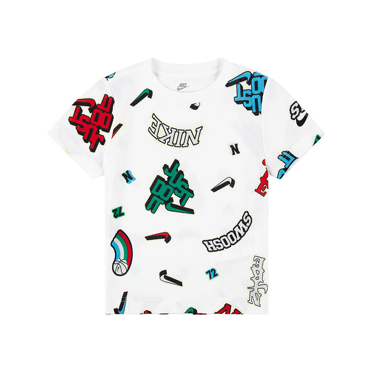 Nike Toddlers Varzity All Over Print T-Shirt