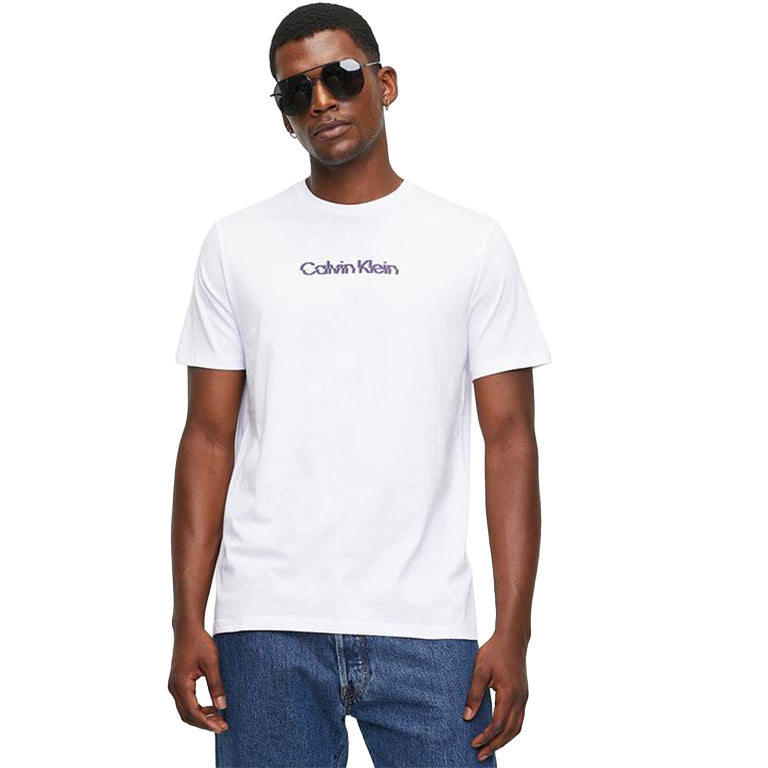 Calvin Klein Glitched Logo T-Shirt