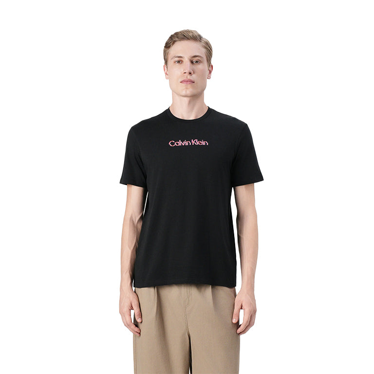 Calvin Klein Glitched Logo T-Shirt