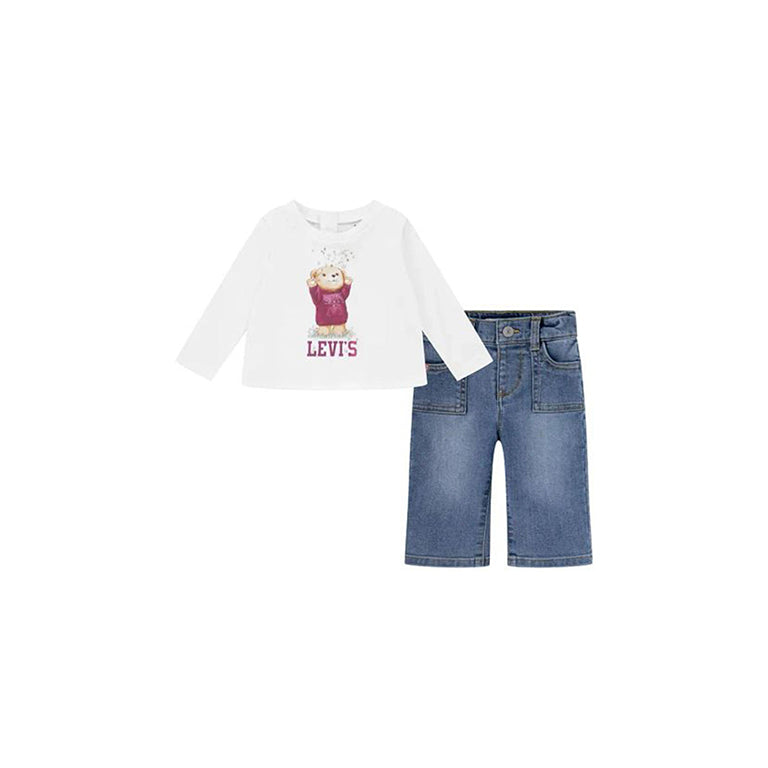 Levis Infant 2 Piecce T-Shirt and Cargo Pant Set