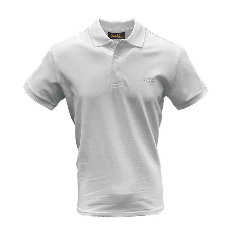 Vialli White Dollar Golf T-Shirt