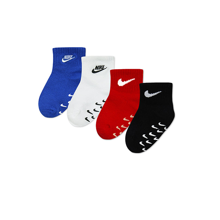 Nike 4 Pack Logo Gripper Socks