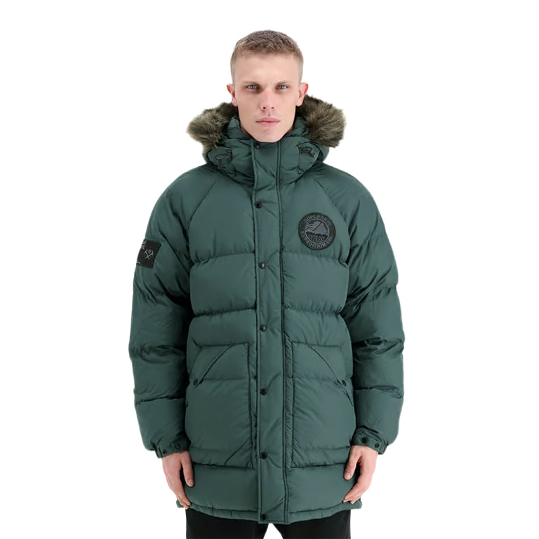 Superdry Everest Longline Baffled Parka Jacket