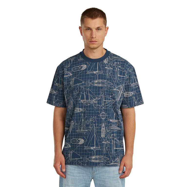 G-Star All Over Print Relaxed T-Shirt