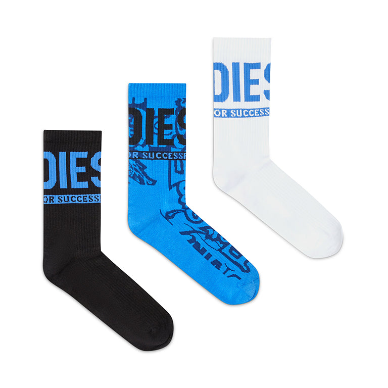 Diesel SKM Ray 3 Pack Socks