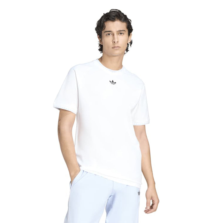 adidas Chest Stripes Engineered Collar T-Shirt