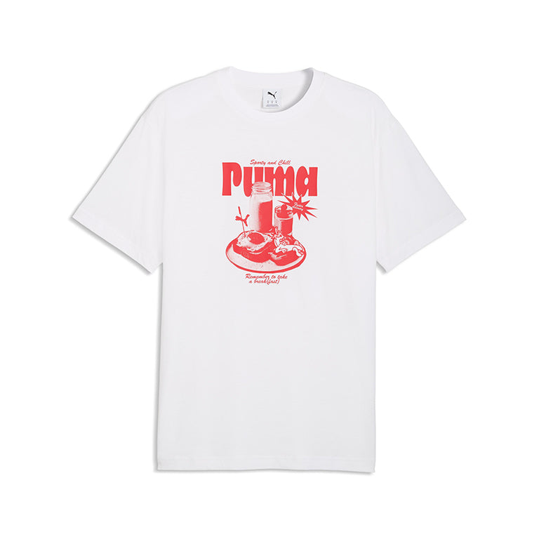 Puma Graphic Relaxed Breakfast T-Shirt