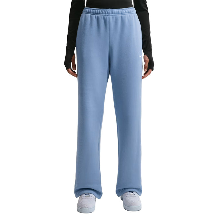 Nike Studio Fleece Medium Weight Mid-Rise Open Hem Pants