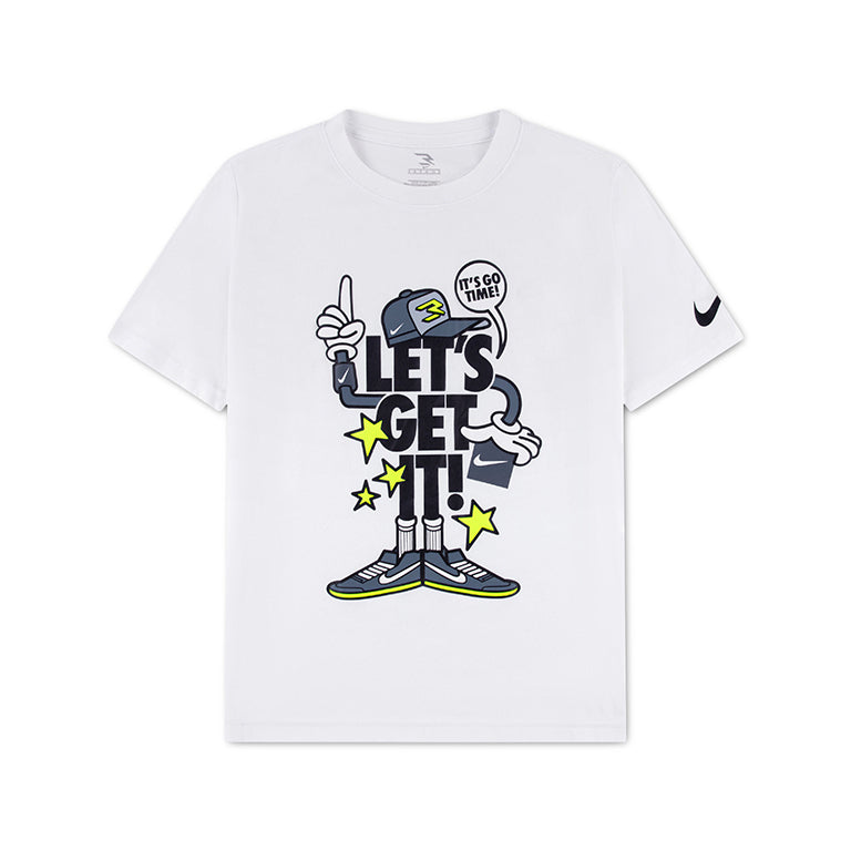Nike 3Brand Older Kids Lets Get it Capmando T-Shirt