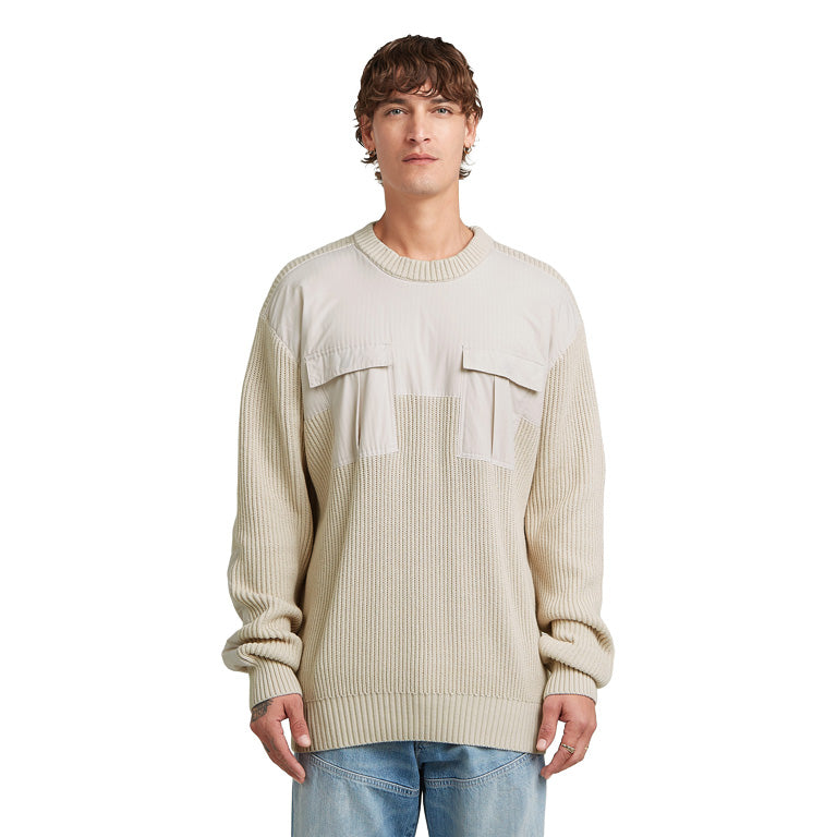 G-Star Woven Mix Knit