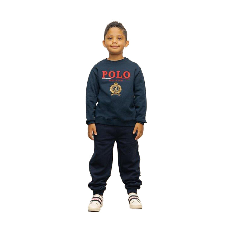 Polo Boys Bradley Crested Sweater