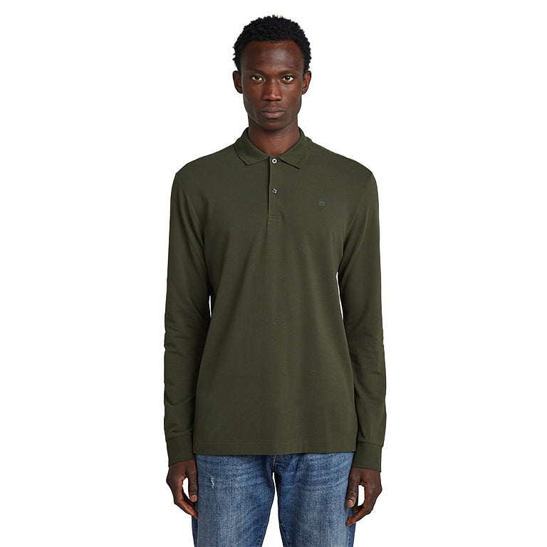 G-Star Dunda Slim LS Polo T-Shirt