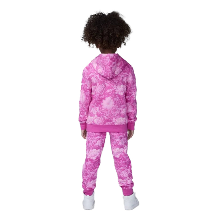 Jordan Younger Kids WK Brooklyn Essential All Over Print Floral Hoodie Set