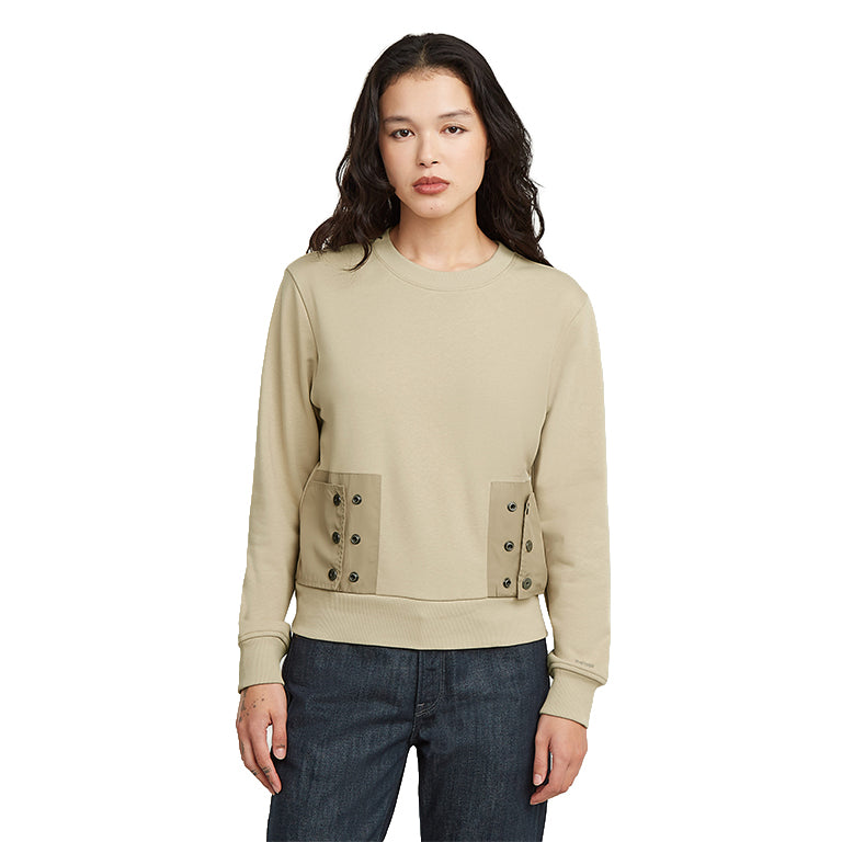 G-Star Heritage Hardware Snaps Sweater